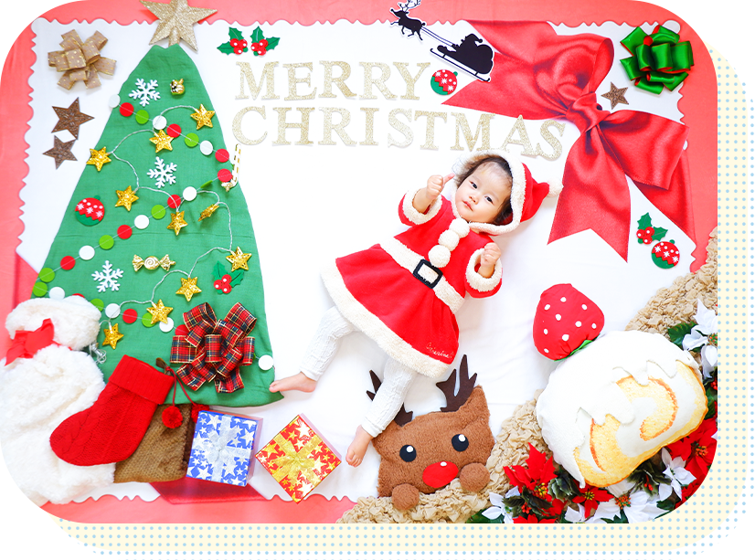 おひるねアート画像